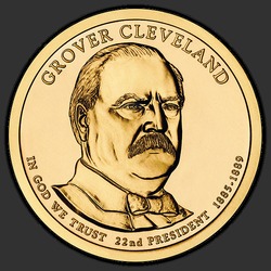 аверс 1$ (buck) 2012 "USA - 1 Dollar / 2012 - {"_":"D"}"