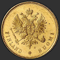 реверс 20 marks 1879 "20 brands in Finland 1878-1880"