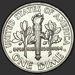 реверс 10¢ (дайм) 2014 "USA - Dime / 2014 - D"