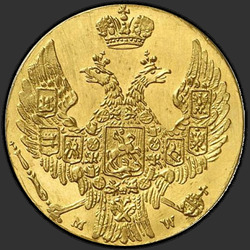 реверс 10 grosze 1840 "MW 10 פרוטות 1840. מהדורה מחודשת"