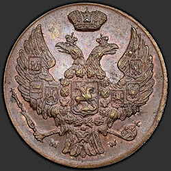 реверс 1 грош 1836 "1 cent 1836 MW. předělat"