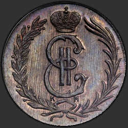 аверс 2 kopecks 1772 "2 penny 1772 KM. remake"