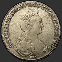 реверс 1 rublo 1778 "1 рубль 1778 года СПБ-ФЛ. "
