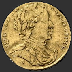 реверс 1 chervonetz 1710 "1 червонец 1710 года."
