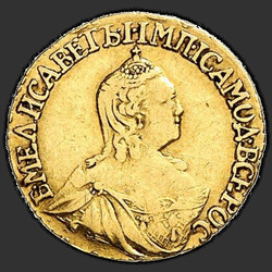 реверс 1 rubl 1757 "1 рубль 1757 года. "