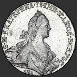 реверс 1 rubl 1766 "1 rubl 1766 SPB-YAI."
