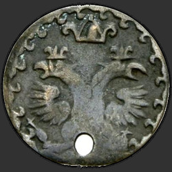 реверс 10 peníze 1702 "10 Peníze v roce 1702. Crown malý"