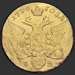 реверс 1 chervonetz 1796 "1 Ducat 1796 BM-cap. remake"