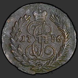 аверс roztoč 1786 "Polushka 1786 KM."