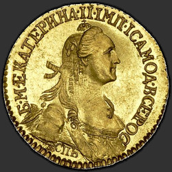 реверс 2 rubles 1766 "2 Rouble 1766 SPB. remake"