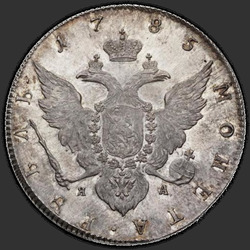 аверс 1 rublo 1785 "1 rublo 1785 SPB-HK. remake"