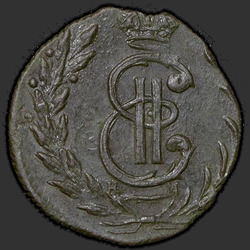 реверс ダニ 1779 "Полушка 1779 года "Сибирская монета""