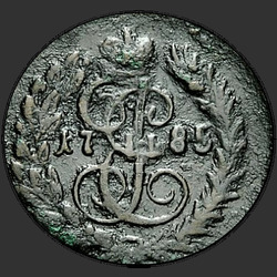 реверс roztoč 1785 "Полушка 1785 года КМ."