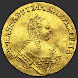 реверс 1 chervonetz 1751 "1 დუკატიც 1751 "Eagle". აპრილი"