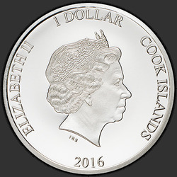 аверс 1$ (бак) 2016 "BREXIT "