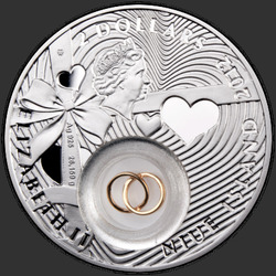 аверс $ 2 2012 "Свадебная (в серебряном)"