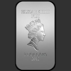 аверс $ 2 2012 "Икона Невеста Неневестная"