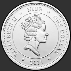 аверс $ 2 2011 "Покров Пресвятой Девы Марии"