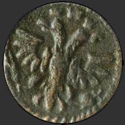 реверс roztoč 1721 "Polushka 1721. rok Slavic"
