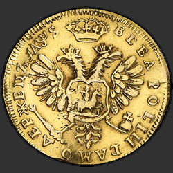 реверс 1 chervonetz 1706 "1 дукат 1706."