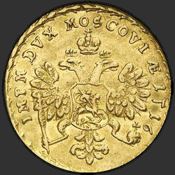 аверс 1 chervonetz 1716 "1 дукат 1716. Број 7 у години окренуо."