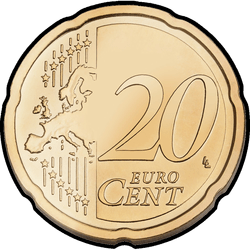 реверс 20 cents (€) 2014 ""