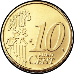 реверс 10 cents (€) 2002 ""