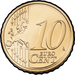 реверс 10 cents (€) 2014 ""