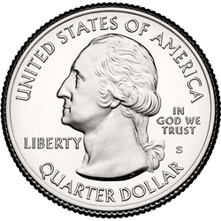аверс 25¢ (quarter) 2010 "Hot Springs National Park / S"
