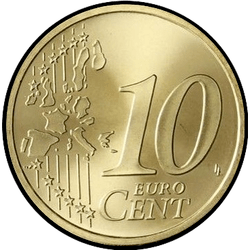 реверс 10 cents (€) 2013 ""