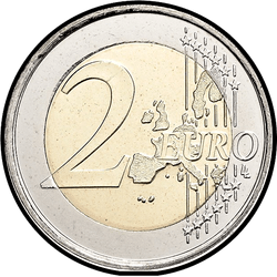 реверс 2€ 2007 ""