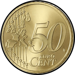 реверс 50 cents (€) 2013 ""