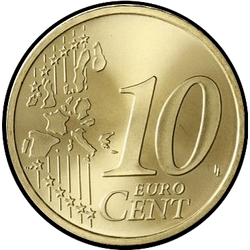 реверс 10 cents (€) 2007 ""
