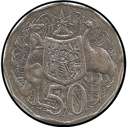 аверс 50 cents 1987 ""