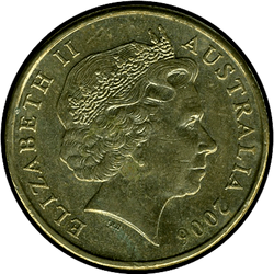аверс 1 dollar 2000 ""