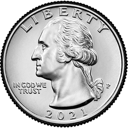 аверс 25¢ (quarter) 2022 "USA - Quarter / 2022- P"