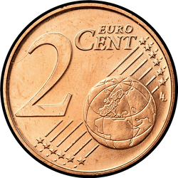 реверс 2 cents (€) 2005 ""