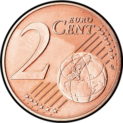 реверс 2 cents (€) 2014 ""