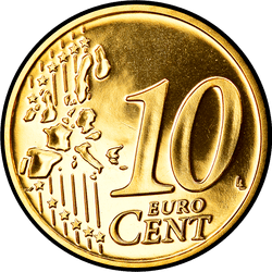 реверс 10 cents (€) 2005 ""