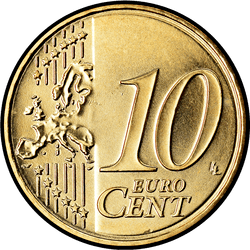 реверс 10 cents (€) 2009 ""
