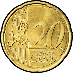 реверс 20 cents (€) 2018 ""