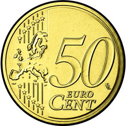 реверс 50 cents (€) 2013 ""