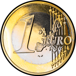 реверс 1€ 2005 ""