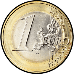реверс 1€ 2018 ""