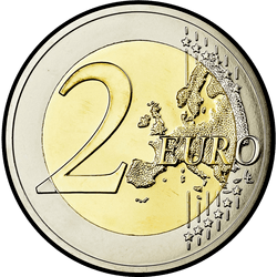 реверс 2€ 2012 ""