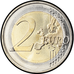 реверс 2€ 2017 ""