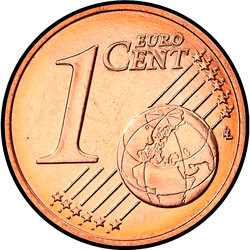 реверс 1 cent (€) 2009 ""