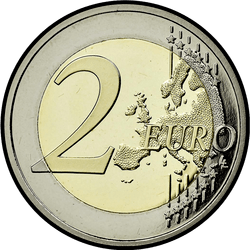 реверс 2€ 2016 "The 20th anniversary of the European "Child Focus" Center"