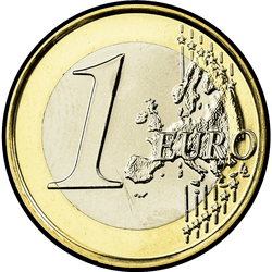 реверс 1€ 2007 ""