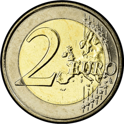реверс 2€ 2007 ""